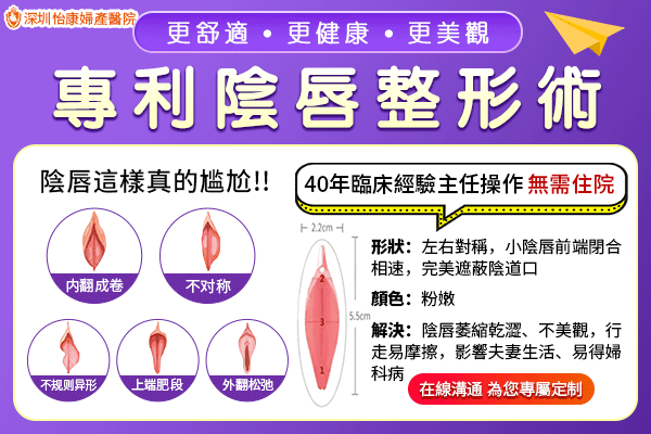 小陰唇一邊大一邊細正常嗎？點樣判斷需唔需要處理？